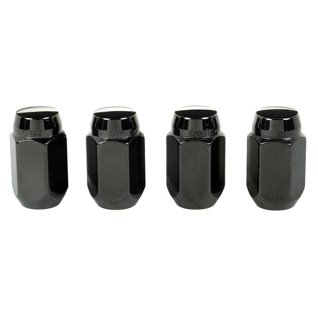 Mcgard 64030 Black Cone Seat Style Lug Nut Set (1/2" - 20 Thread Size) - Set Of