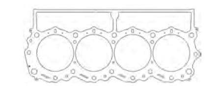 Cometic Gasket Automotive C15337-040 Cylinder Head Gasket   Cylinder Head Gasket