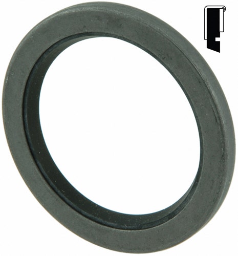 National 41013S Oil Seal  Seal  Wheel Bearing Seal; Type - Spring Loaded With