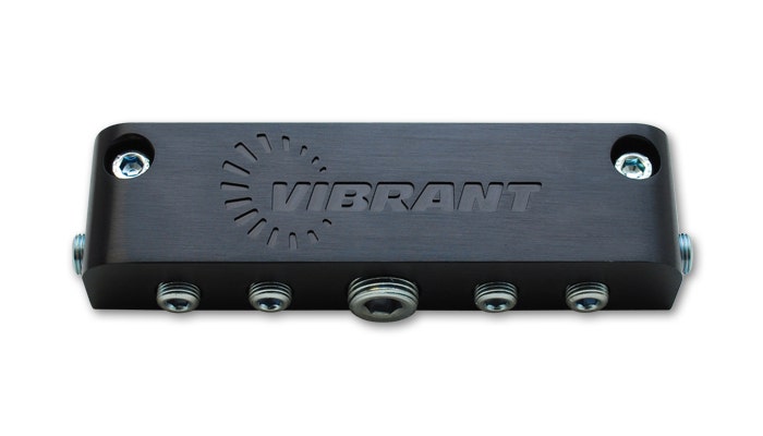 Vibrant Performance 2691 Aluminum Vacuum Manifold   Vacuum Manifold; Type - 6