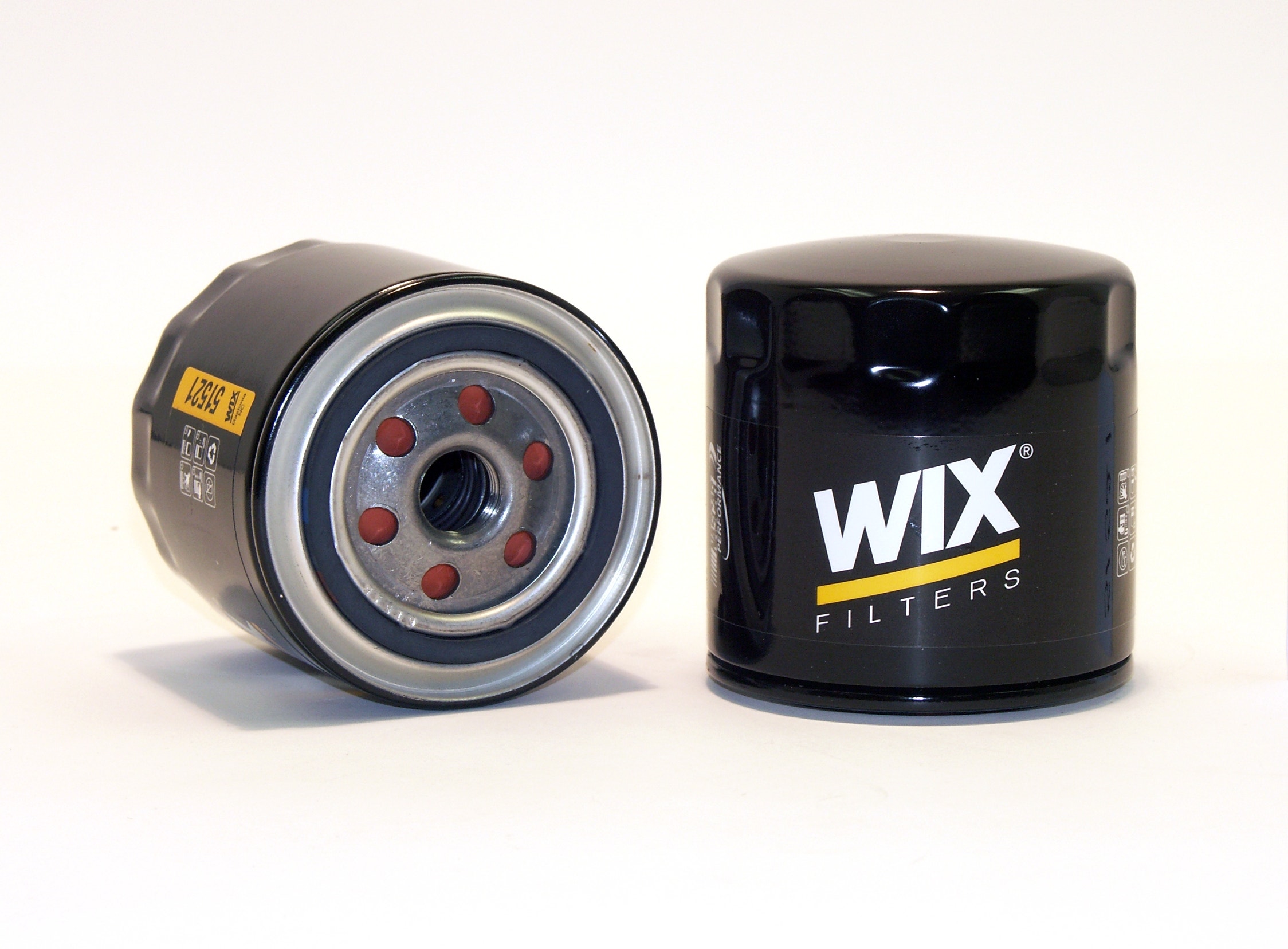 Wix Engine Oil Filter P/N:51521  Filters  Oil Filter; Type - Canister, Color -