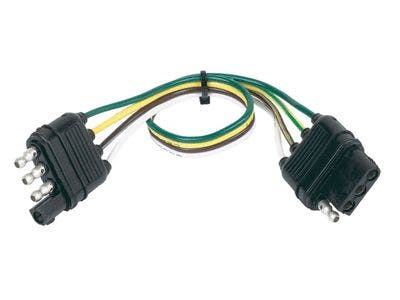 Husky Towing 30280 Connector, 4-Way Flat Pak/1  Towing  Connector, 4-Way Flat