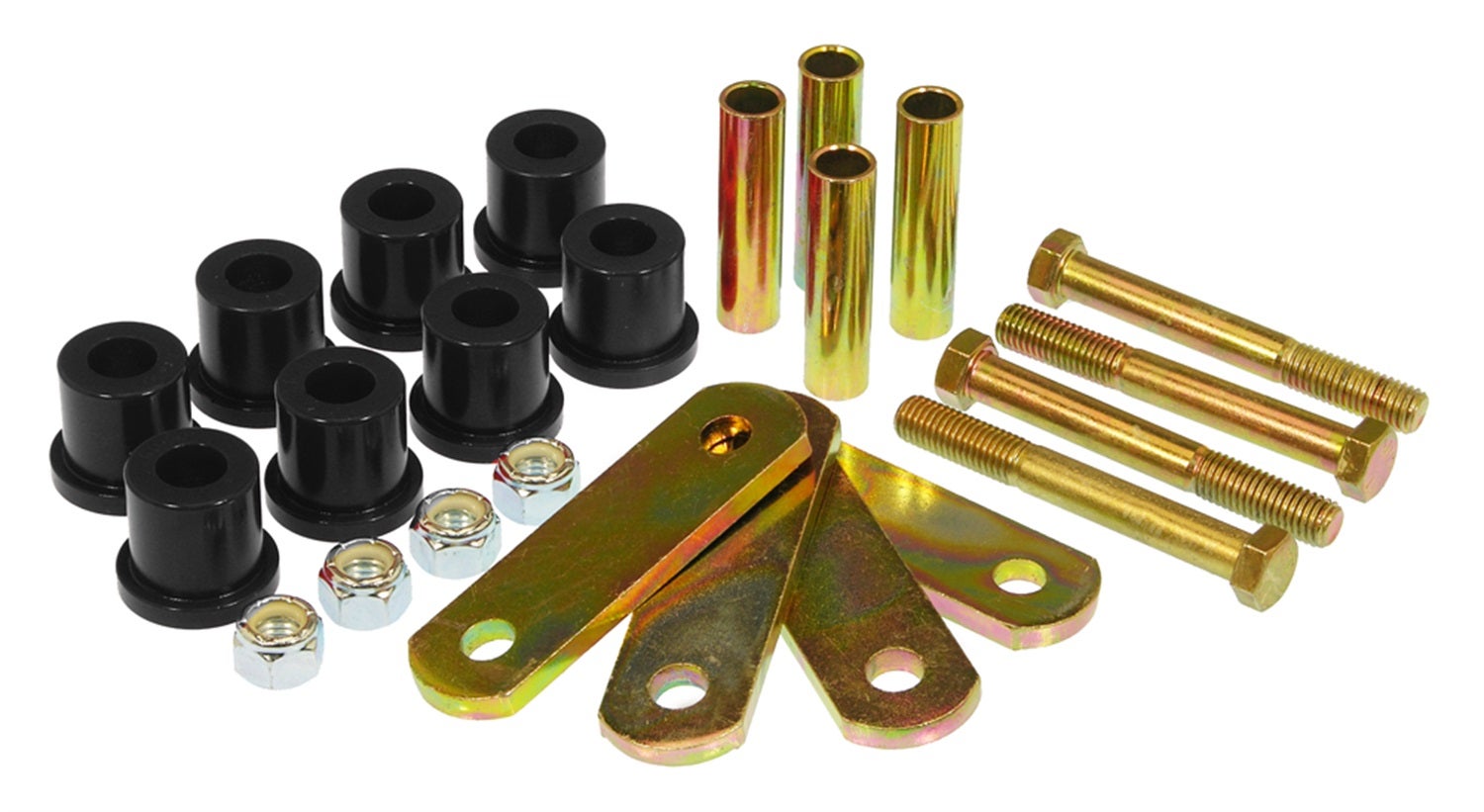 Prothane 6-1054-Bl Leaf Spring Eye/Shackle Bushing Kit Fits 64-73 Mustang   Leaf