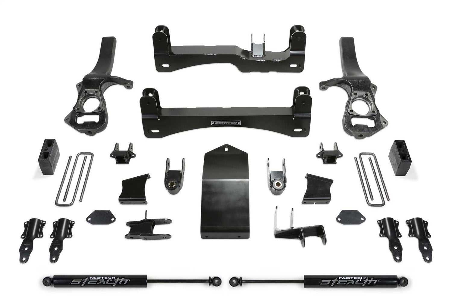 Fabtech K1132m Basic Lift System W/Shocks Fits 19-23 Sierra 1500 Silverado 1500