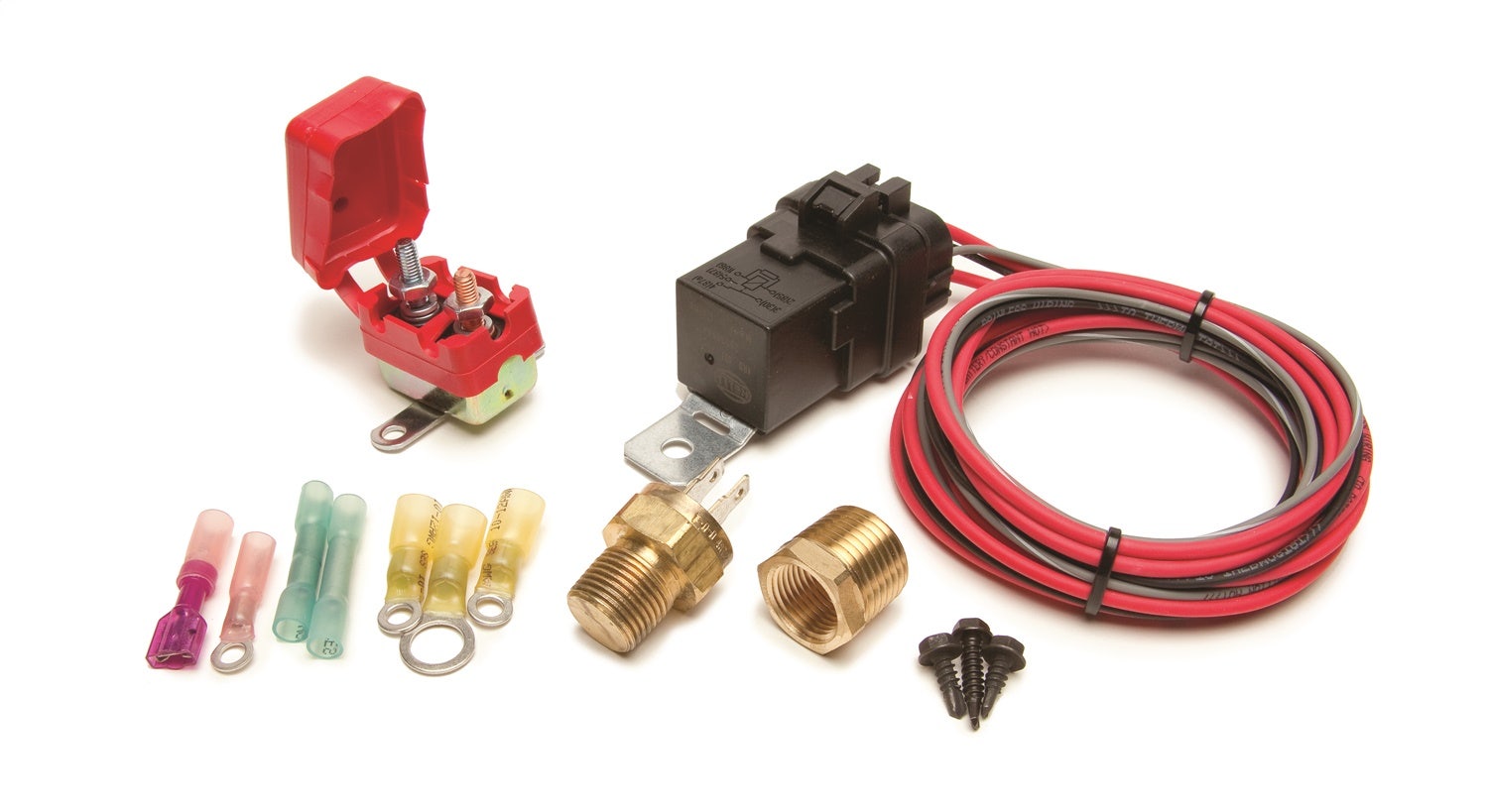 Painless Wiring 30128 Weatherproof Fan Relay Kit   Weatherproof Fan Relay Kit