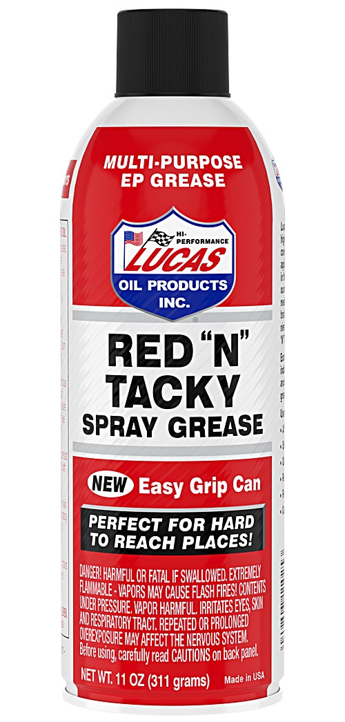 Lucas Oil Red N Tacky Spray Grease Lucas Oil Red N Tacky Spray Grease