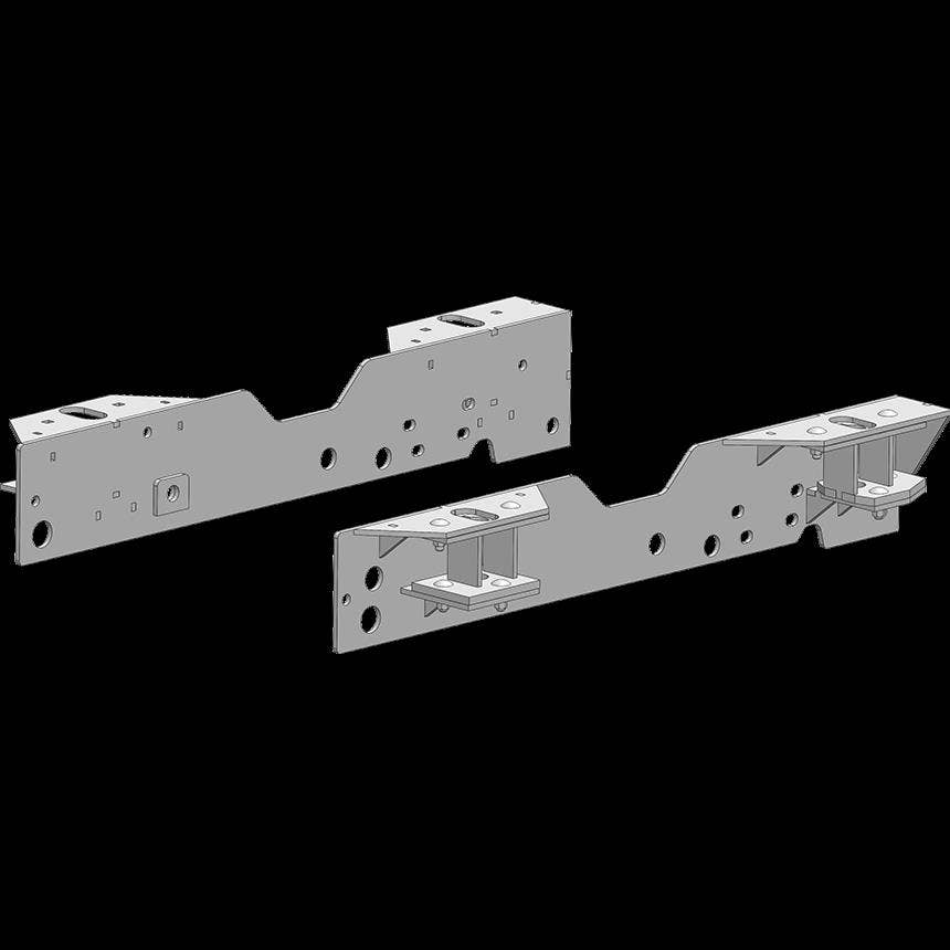 Pullrite 24K Sglide Supr Rail- For 3513 Enterprises   Fifth Wheel Trailer Hitch