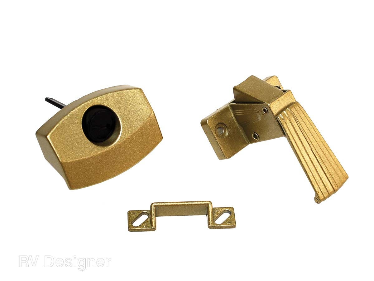 Rv Designer H521 Rv Trailer Camper Hardware Door Latch   Entry Door Latch;