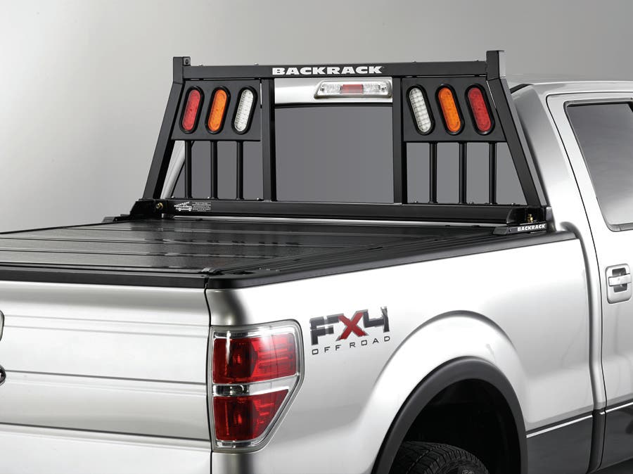 Backrack 147Tl Three Light Headache Rack Frame Back Rack 147Sm Headache Rack