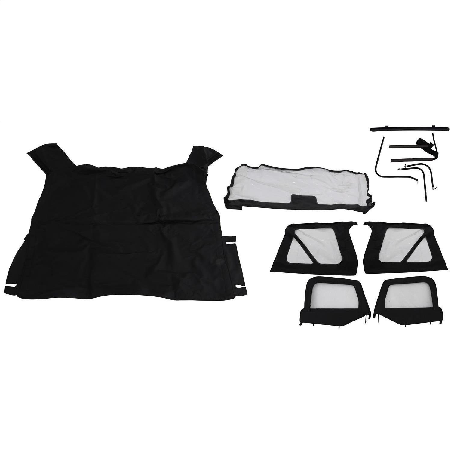 Rampage 68335 Complete Soft Top Kit Fits 97-06 Wrangler (Tj)   Complete Soft Top