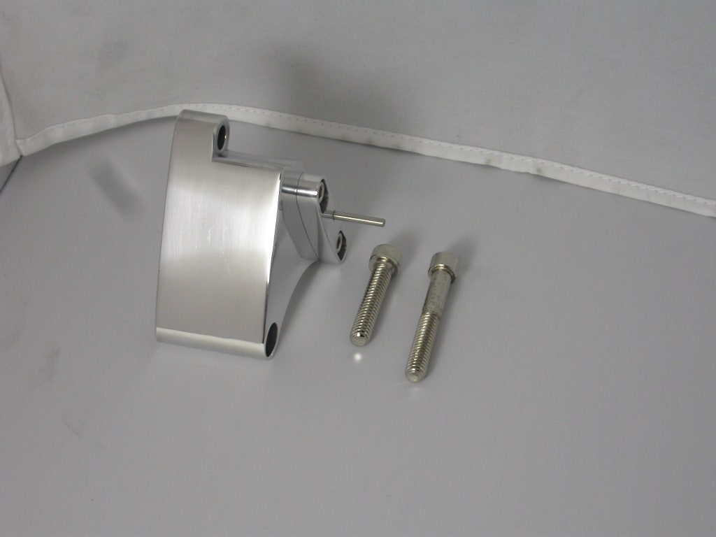 Racing Power Company R6041 Polished Aluminum Timing Tab For Small Block Chevy