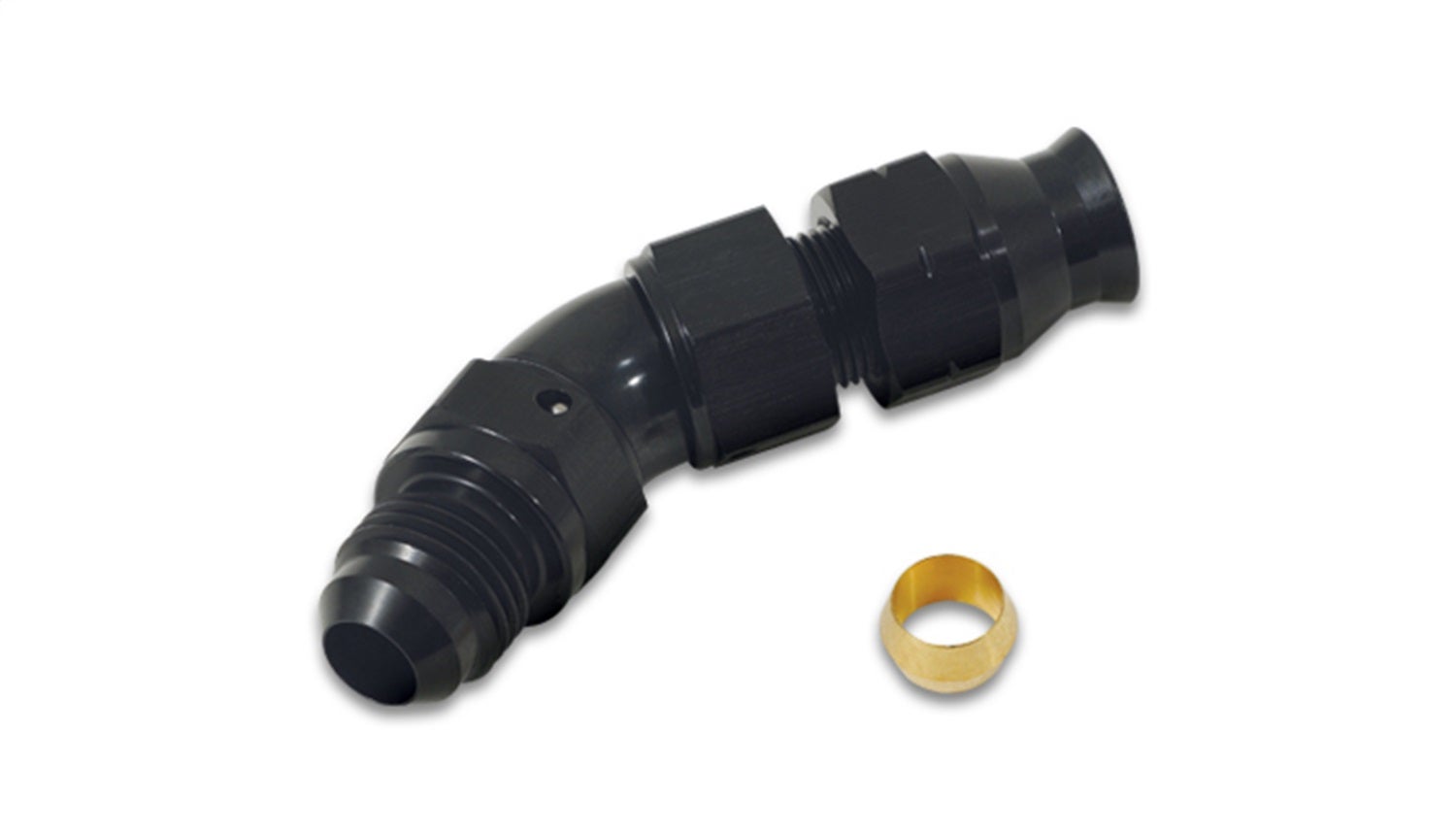 Vibrant Performance 16578 45 Degree Tube To Male An Adapter   45 Degree Tube To