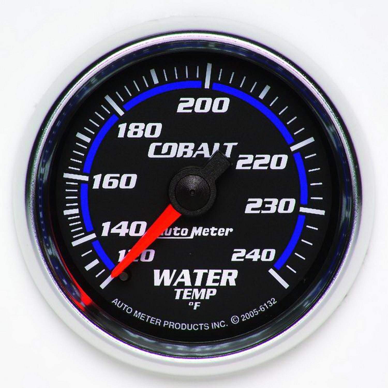 Autometer 6132 Cobalt Mechanical Water Temperature Gauge Auto Meter Products