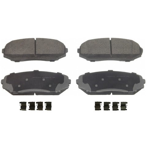 Wagner Brake Disc Brake Pad Set P/N:Qc1258a  Disc Brake Pad Set P/N: