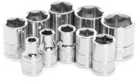 Wilmar Corporation .38In. Drive Standard Socket Set W38002 Pack Of 6  W36113