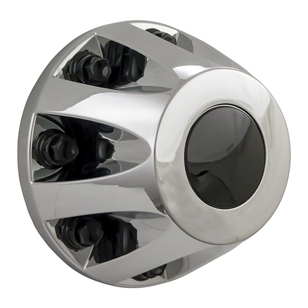 Cc 11-23 Slvrd Sier Chr Rear Abs Pr   Wheel Center Cap; Finish - Chrome Plated,