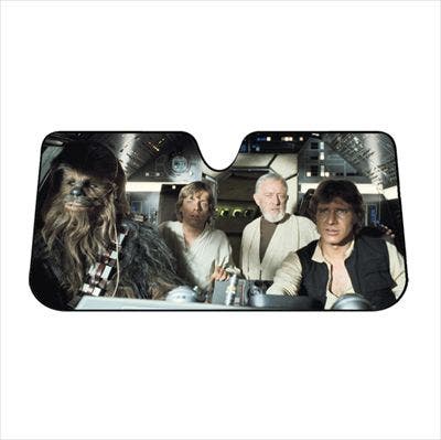 Star Wars Millenium Falcon Sunshade   Windshield Shade Accordion Sunshades; Type