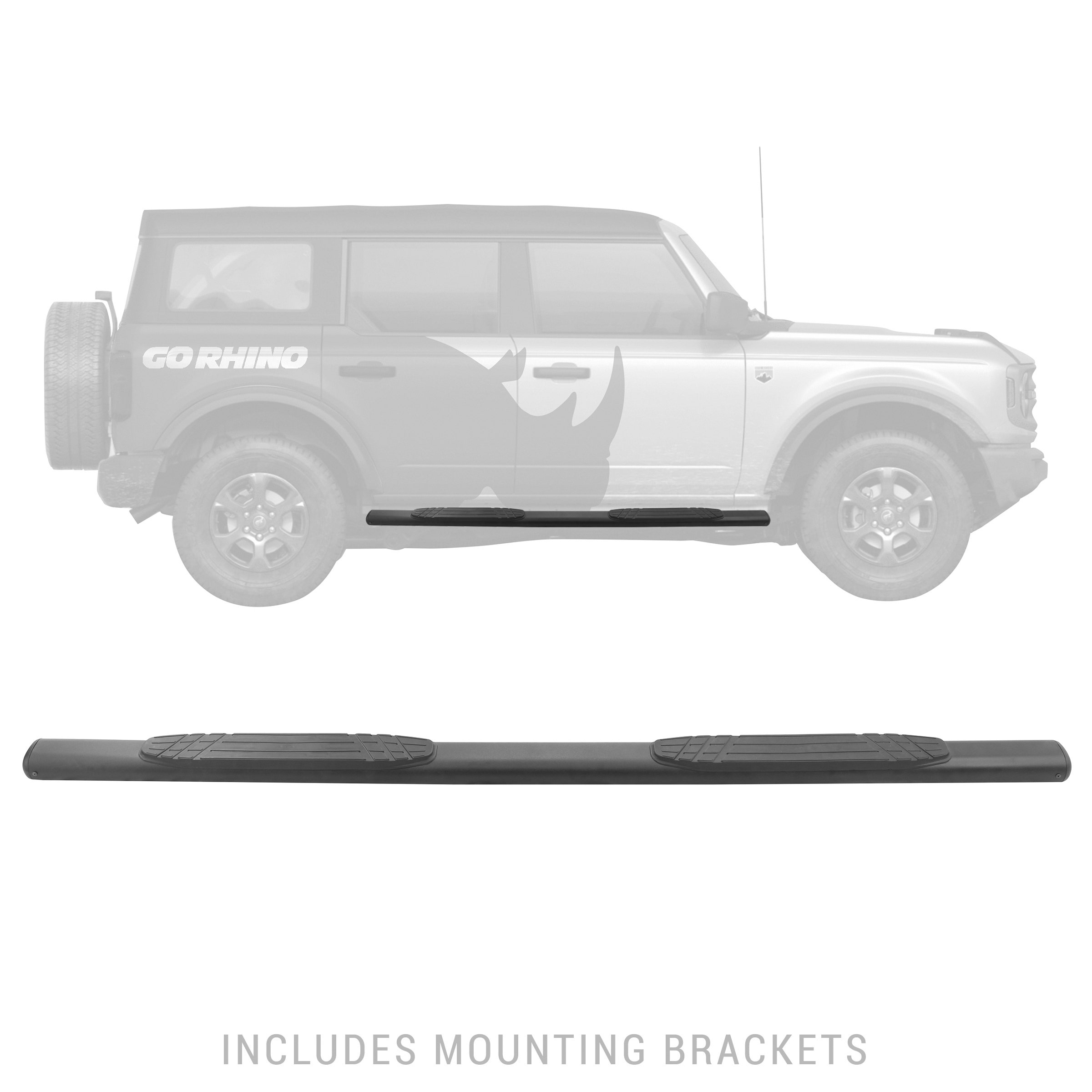 Ford Bronco 4' 1000 Series Blk Kit Ford Bronco 4  1000 Series Blk Kit