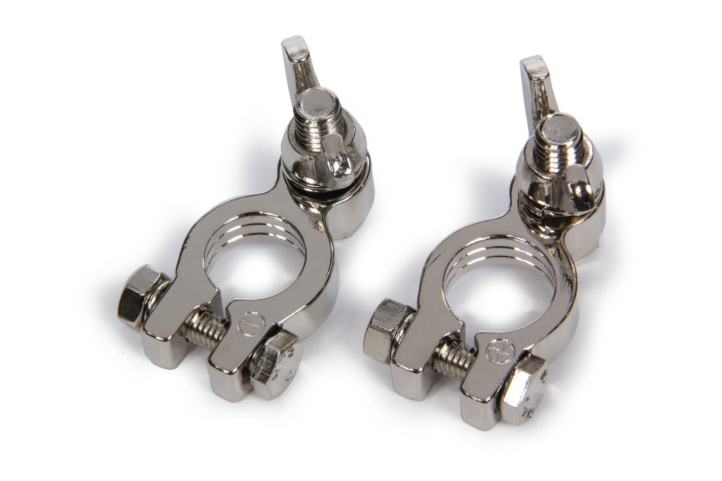 Quickcar Racing Products 57-610 Nickel Plated Top Post Style Battery Terminal -