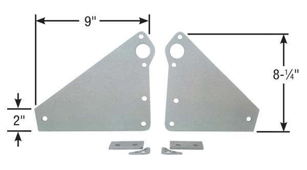 Competition Engineering C4007 Front Motor Plate  C4001 Motor Mount Plate;