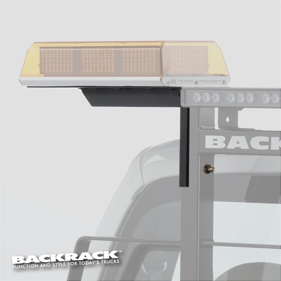 Backrack 91007 Utility Light Bracket Back Rack 81004 Headache Rack Light Mount;