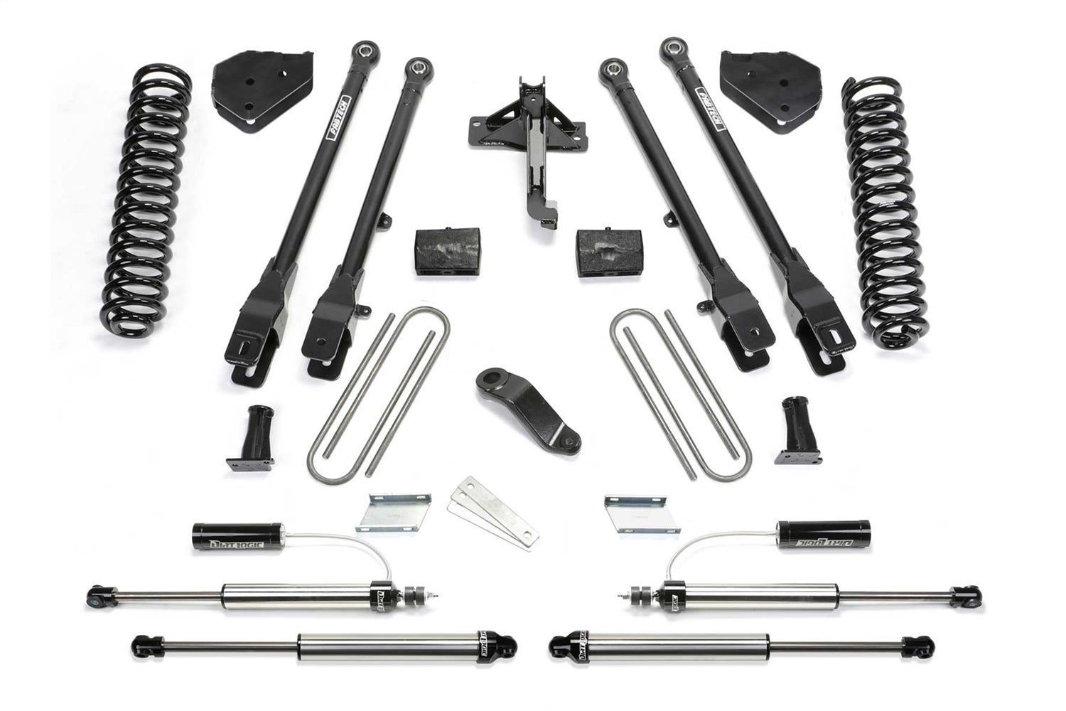Fabtech K2294dl 4 Link Lift System Fits 17-21 F-250 Super Duty F-350 Super Duty