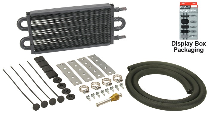 Derale 13101 Series 7000 Transmission Cooler Kit   Fluid Cooler Series 7000; Fan