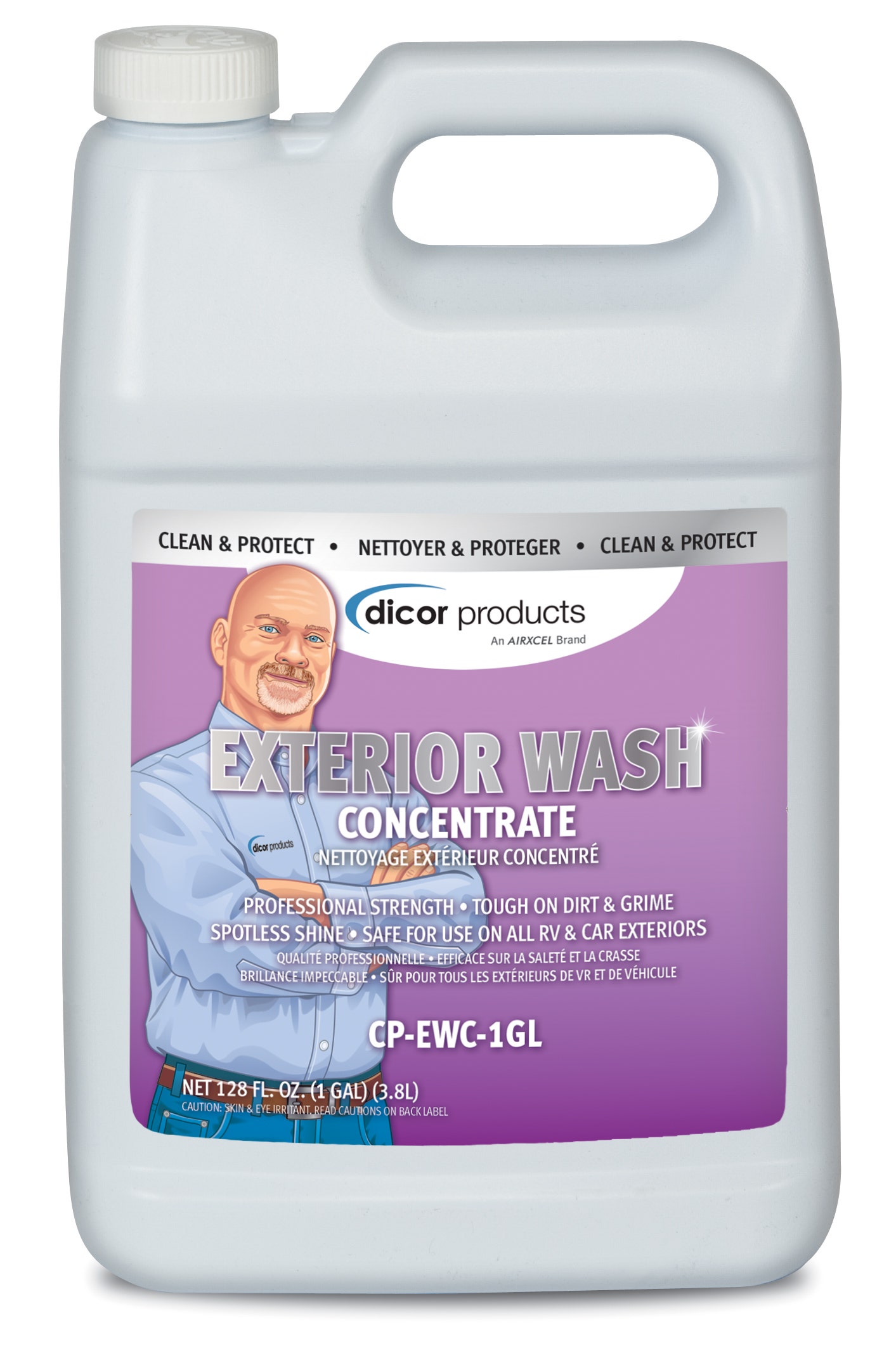 Dicor Cp-Ewc-1Gl Exterior Wash Concentrate - 1 Gallon   Exterior Wash