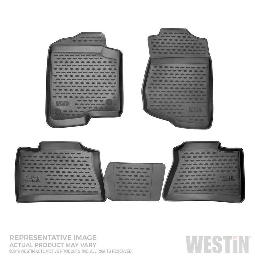 Westin 74-26-51030 Black Profile Floor Liners Front & 2Nd Row Cx-5 2017-2020