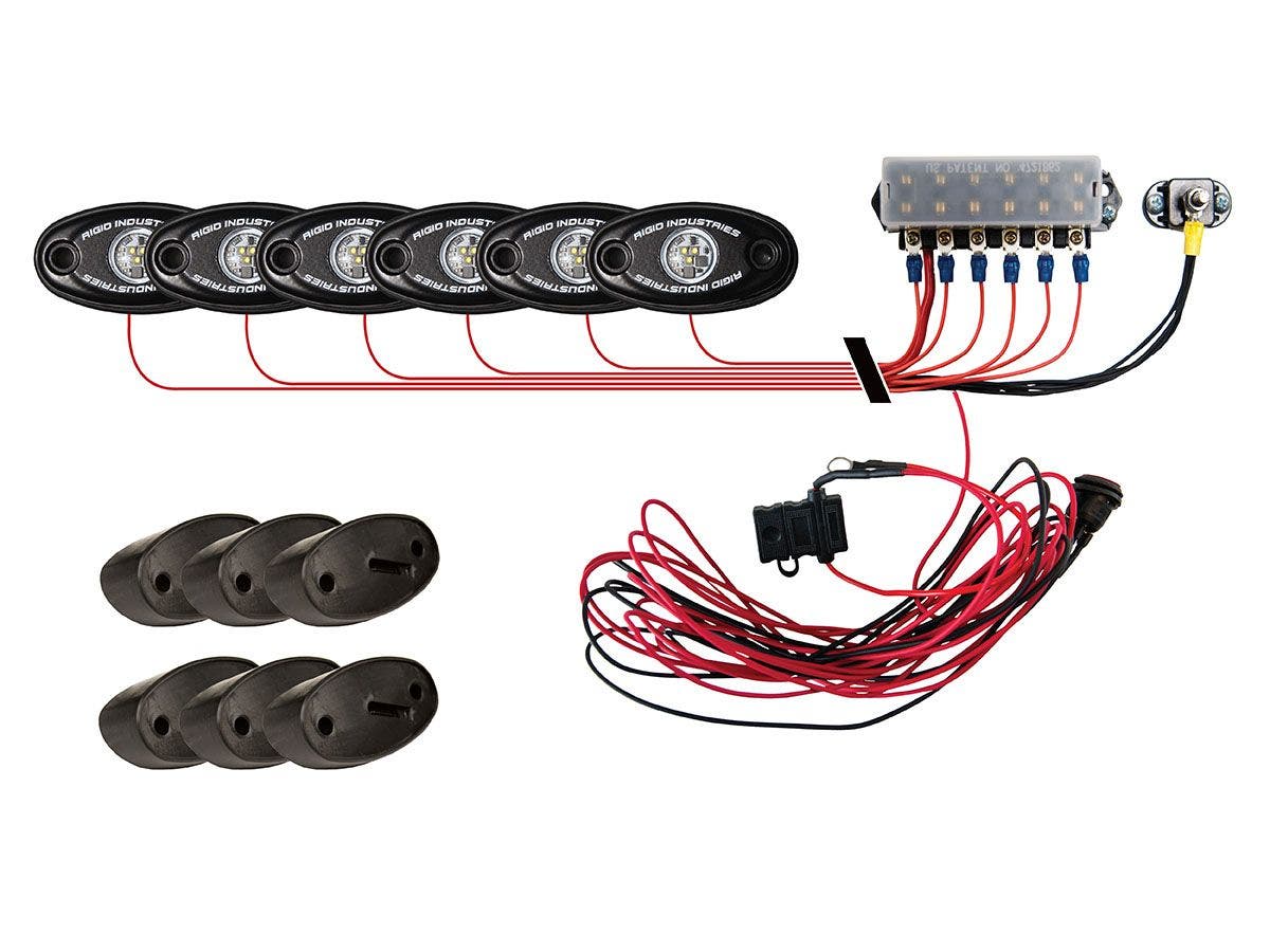 Rigid Industries 400253 A-Series Rock Light Kit Led   A-Series Rock Light Kit