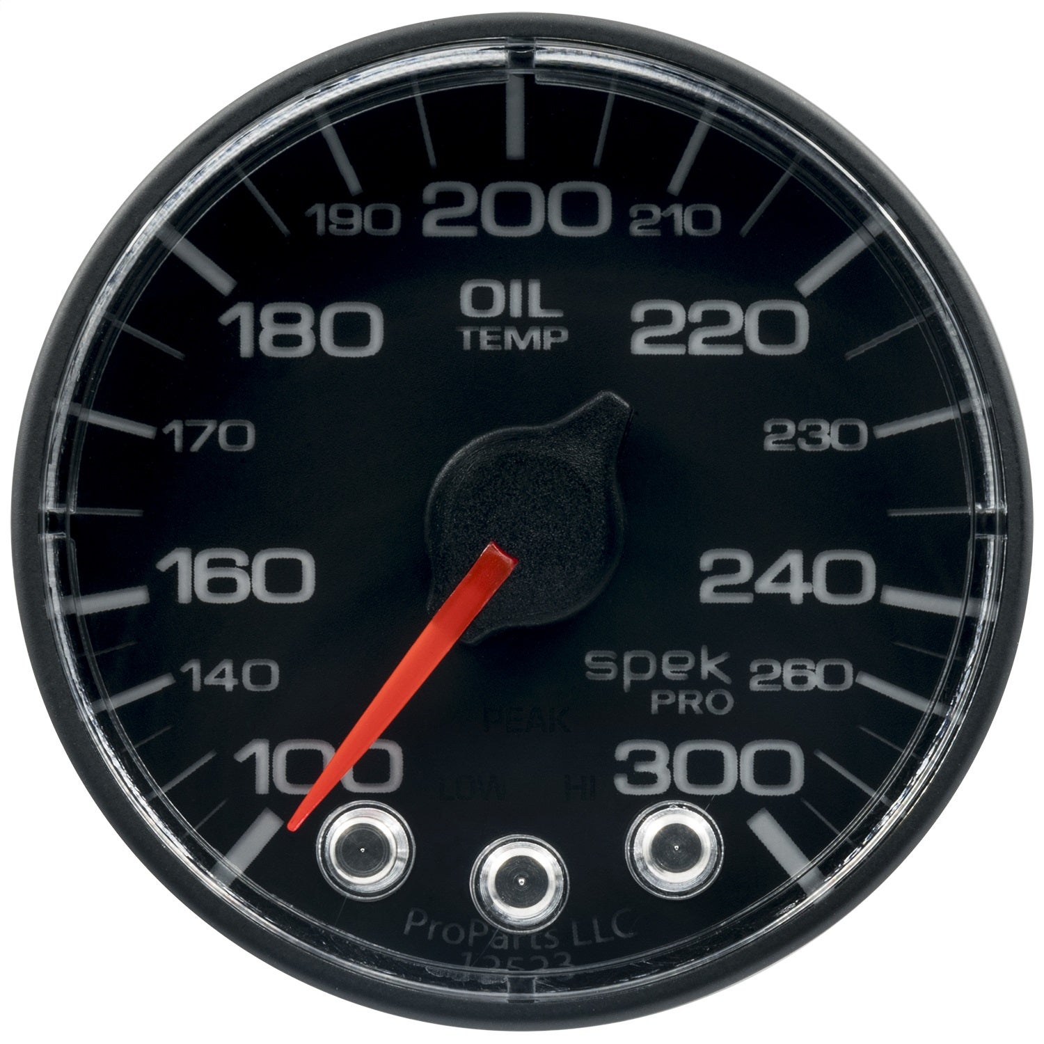 Autometer P322328 Spek-Pro Electric Oil Temperature Gauge   Spek-Pro Electric