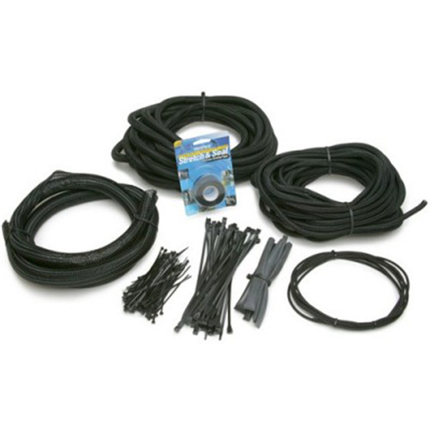 Painless Wiring 70922 Powerbraid Convoluted Tubing Kit   Powerbraid Convoluted