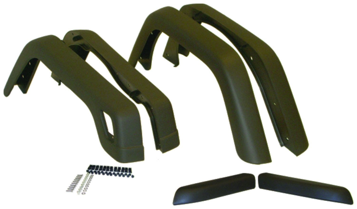 Crown Automotive 55254918K6 Fender Flare Kit Fits 97-06 Wrangler (Tj) Crown