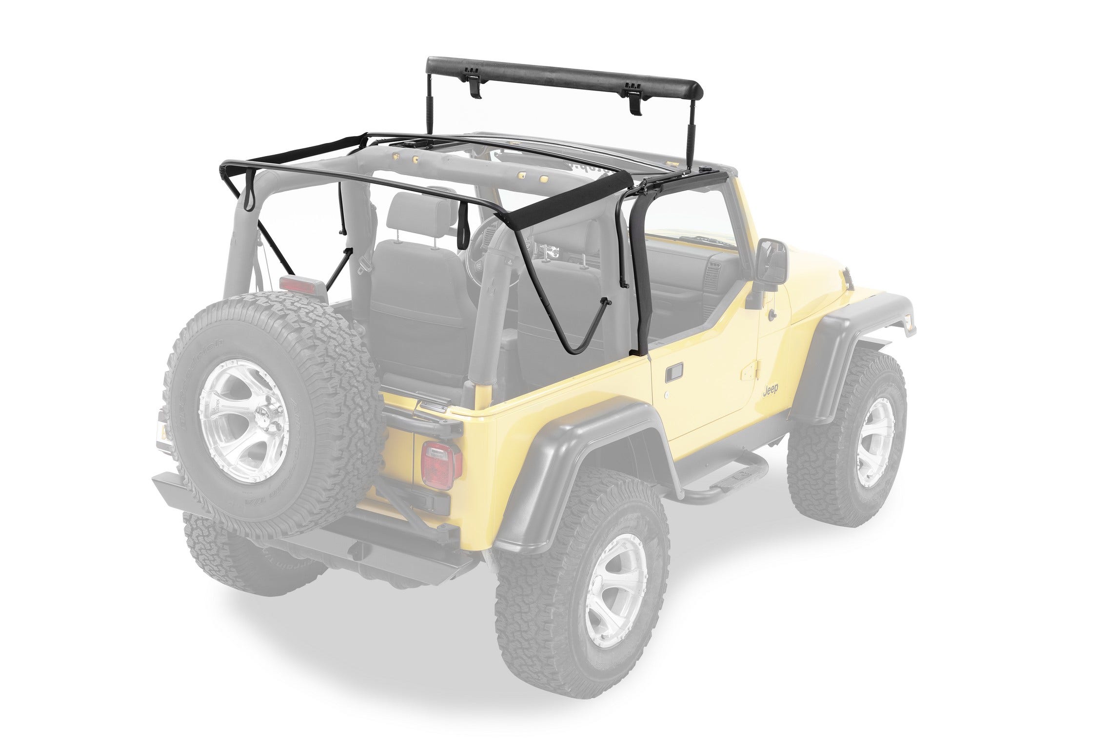 Bestop 5500201 Factory Style Bow Kit For 1997-2006 Wrangler Tj  Oem Style Soft