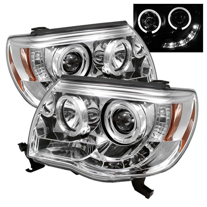 Spyder Auto 5011923 Halo Led Projector Headlights Fits 05-11 Tacoma Motive