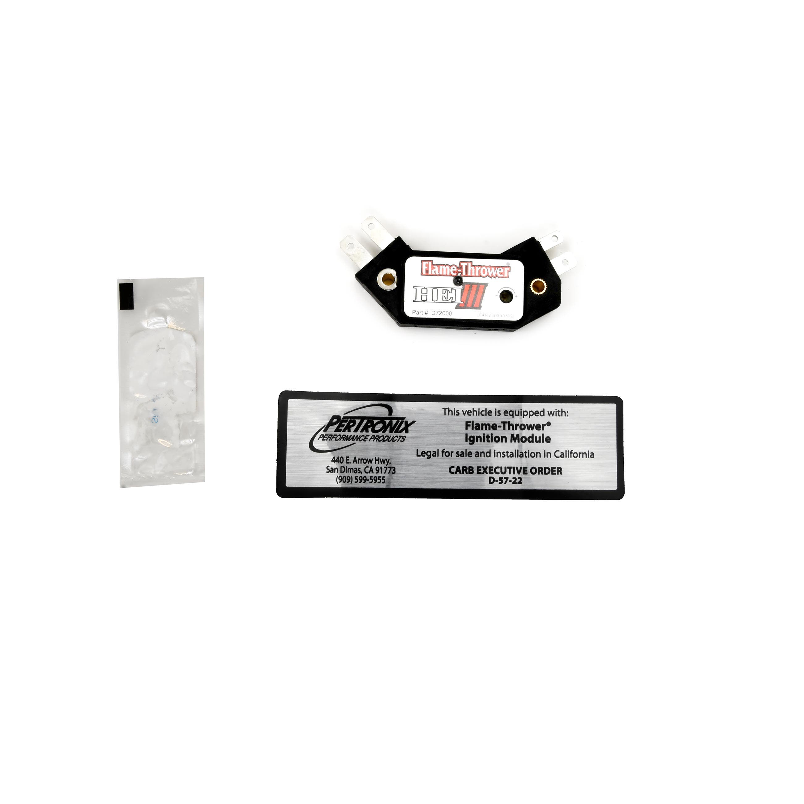 Pertronix D72000 Flame-Thrower Hei Iii 4 Pin Ignition Module (Gm)