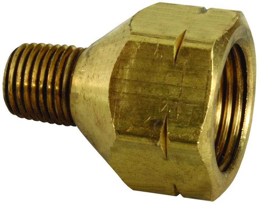 Jr Products 07-30095 Pol Coupling   Propane Adapter Fitting; End Size1 - 1/4