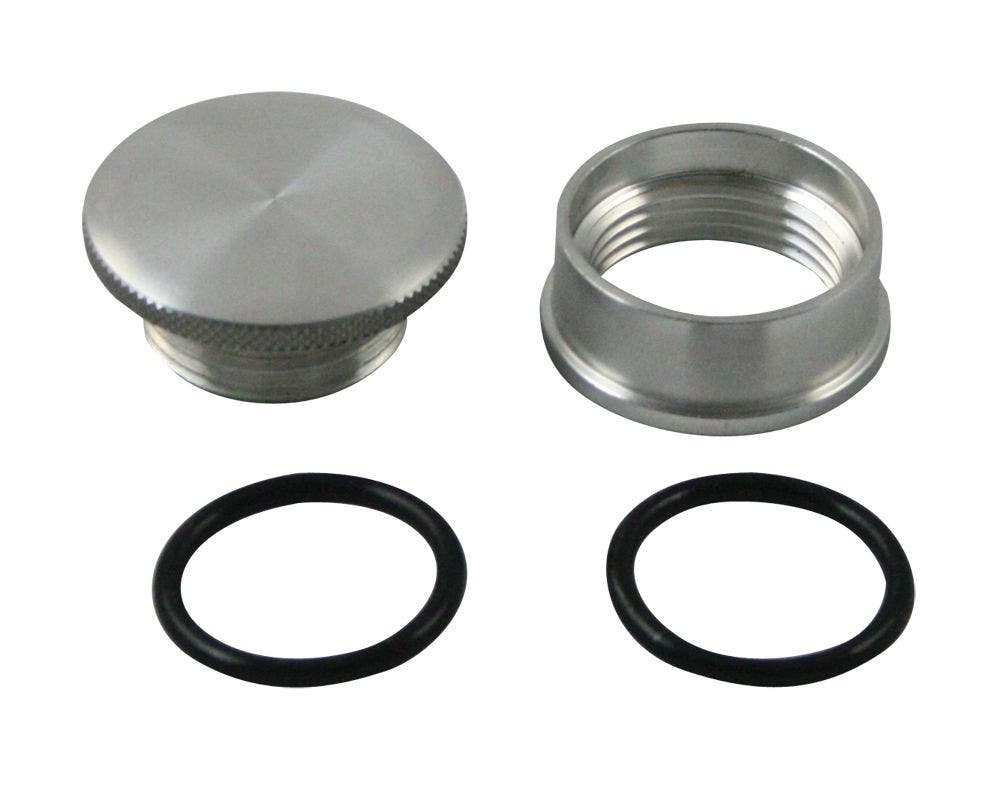 Moroso 85282 Aluminum Filler Cap Kit  Performance  Radiator Cap; Shape - Round,
