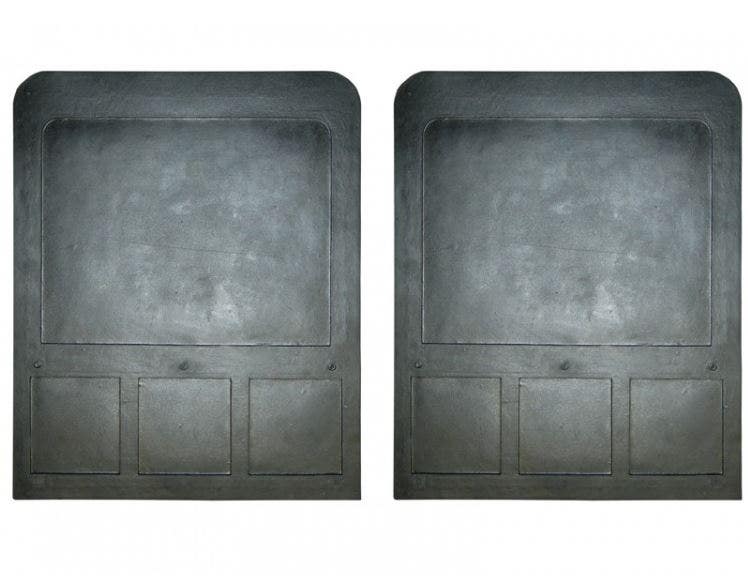 Go Industries Inc. 70764 Mud Flap Set, Flaps And Brackets, For Select Dodge