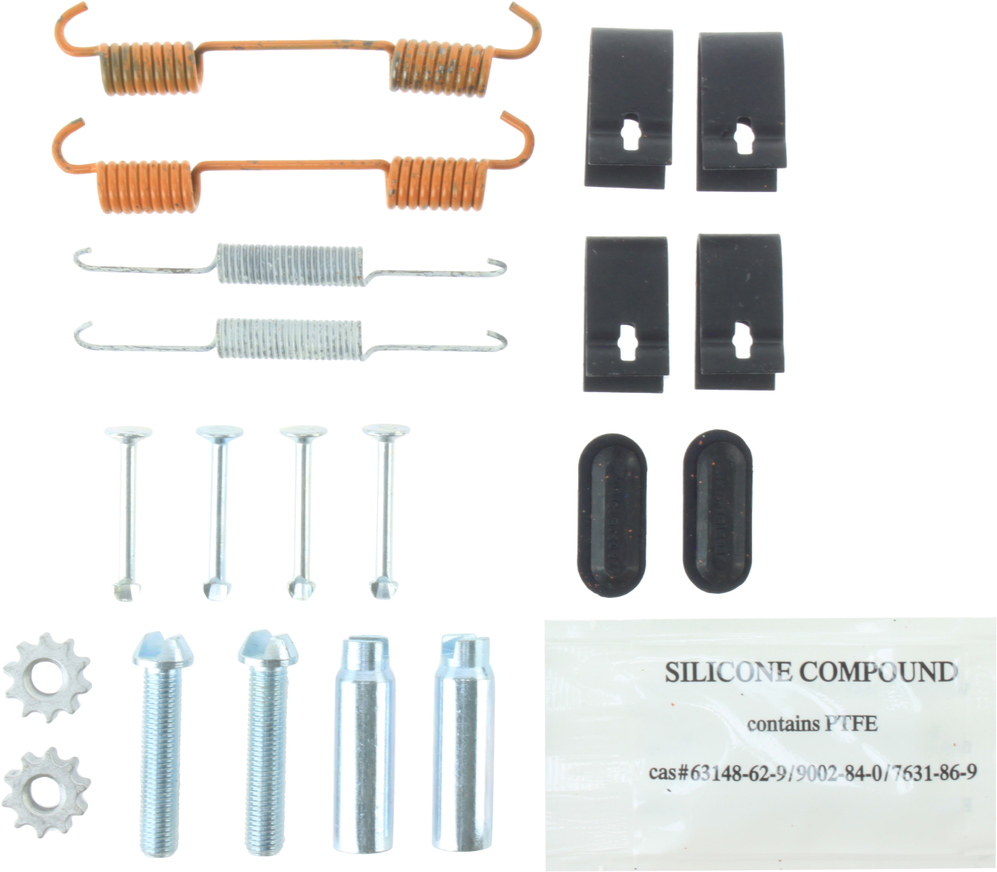 Centric Parts Parking Brake Hardware Kit P/N:118.58004  Parking Brake Hardware