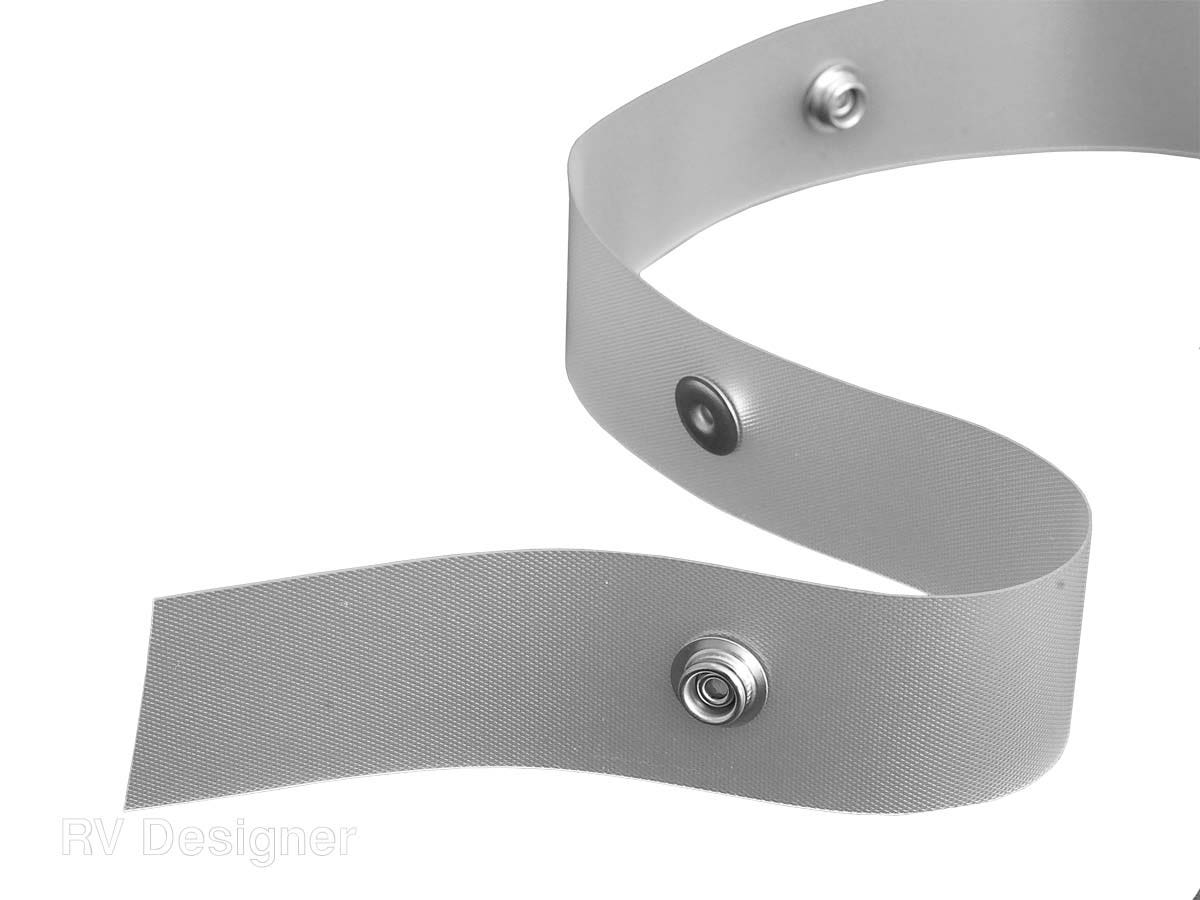 Rv Designer A114, Window Covering Hardware, Snap Tape For Drapes 72 Inch