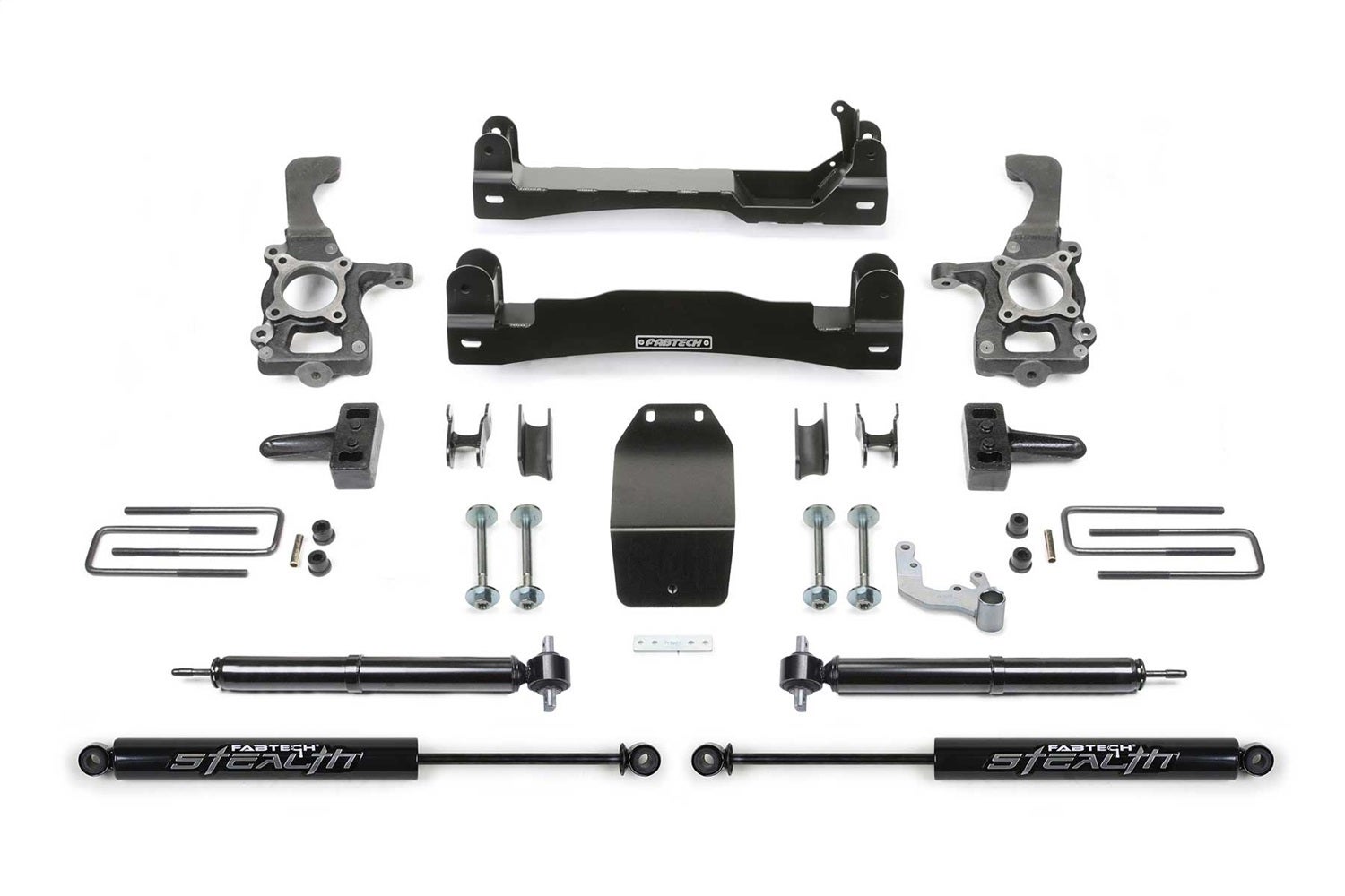 Fabtech K2193m Basic Lift System W/Shocks Fits 15-20 F-150   Basic Lift System