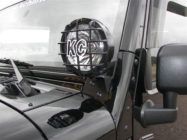 Kc Hilites 7316 Light Mount Bracket Fits 07-18 Wrangler (Jk)   Light Mount