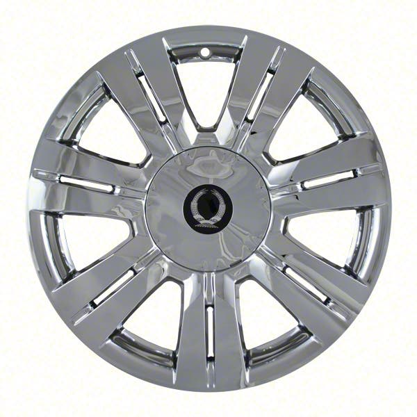 2010-2014 Cadillac Srx Impostor Wheel Skin; Chrome; Standard Luxury; Abs; 18