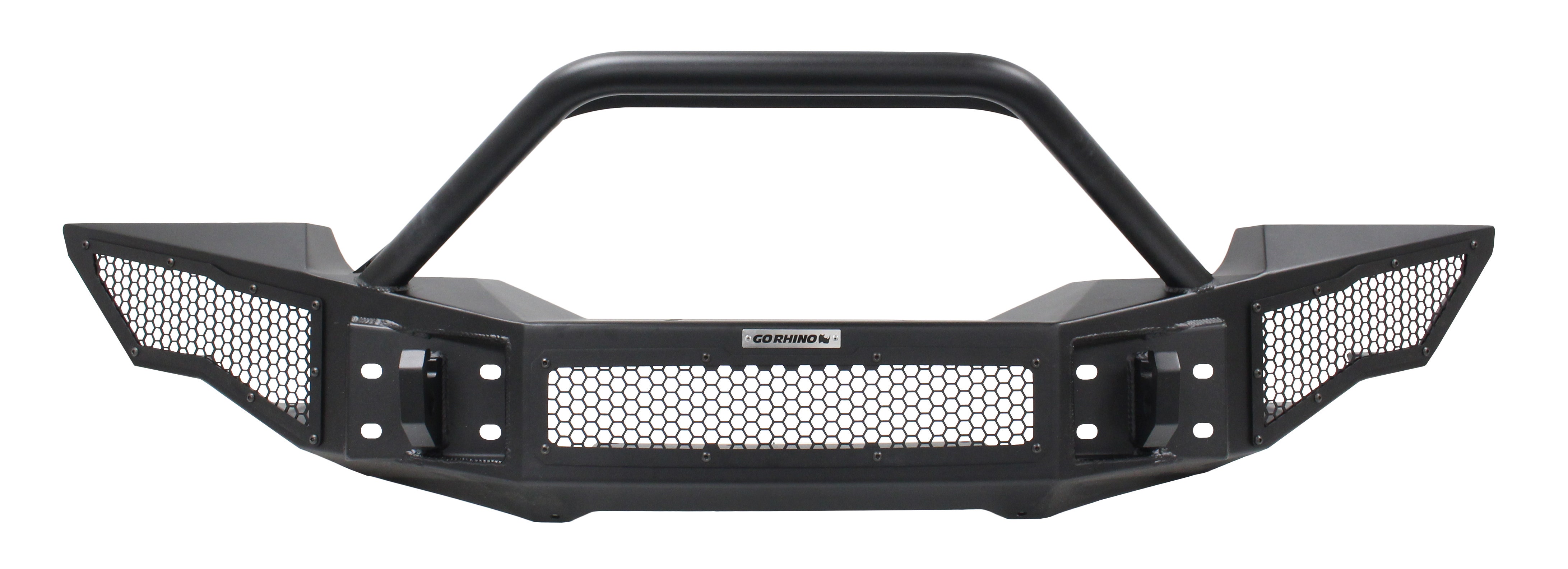 Go Rhino 331201T Rockline Winch/Led Ready Full Width Front Bumper   Rockline
