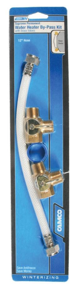 Camco 35963 12" Supreme Permanent By-Pass Kit For 10 Gallon Tank - Lead Free
