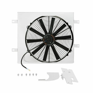 Mishimoto Mmfs-Wra-87 Fan Shroud Compatible With Jeep Wrangler Yj Tj 1987-2006