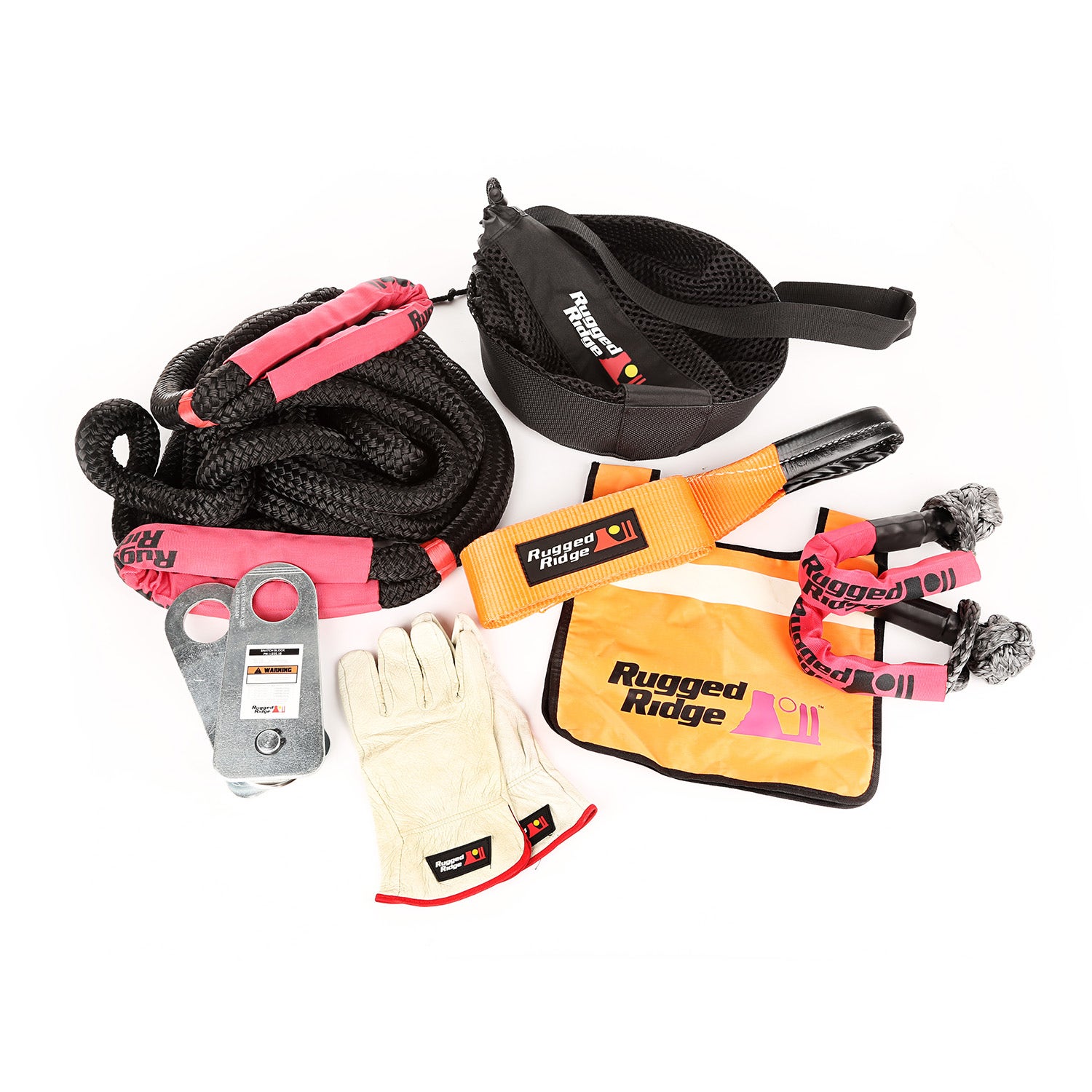 Rugged Ridge 15104.29 Premium Recovery Kit   Premium Recovery Kit