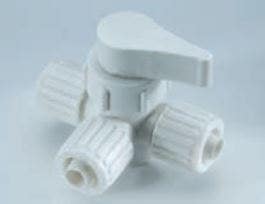 1Pc 1/2P 3-Way Valve 1Pc 1/2P 3-Way Valve