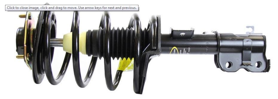 Monroe Shocks & Struts Suspension Strut And Coil Spring Assembly P/N:172240